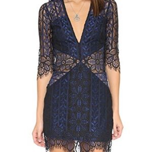 FOR LOVE AND LEMONS LYLA COCKTAIL DRESS